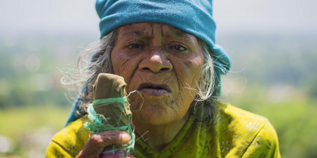San Nani Magarati, an elderly widow from Changunarayan, who lost her house after the earthquake - Credit: Martin Grahovski/Oxfam San Nani Magarati, an elderly widow from Changunarayan, who lost her house after the earthquake - Credit: Martin Grahovski/Oxfam